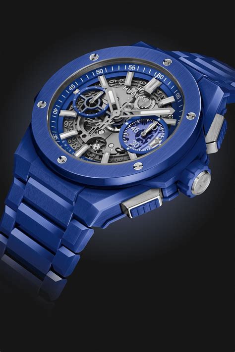 big bang blue hublot|big bang integrated blue.